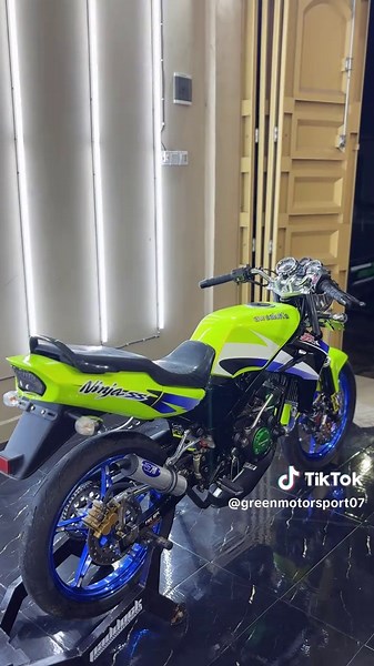 readyy, baru masuk ninja convert ss kondisi mulus #greenmotorsport #2stroke #2tak #2taklovers #kawasaki