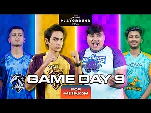 Playground 3 Game Day 9 | For Honor | CarryMinati, Elvish Yadav, Techno Gamerz, Mortal