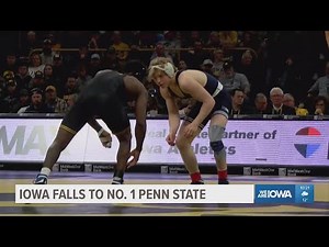 'We have the right guys to do the job': Iowa wrestling falls to No. 1 Penn State 66-25