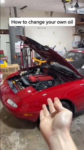 How to change your oil in your Miata #miata #learn #shorts