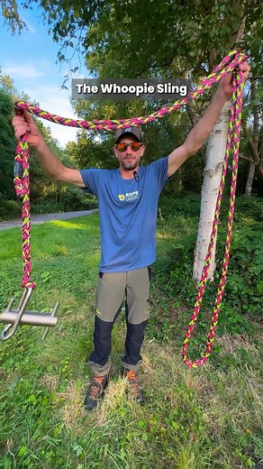 Honey Brothers | The Whoopie Sling! A little run down of this must have bit of rigging kit by @conan_tree This is the @ropelogic 3m 19mm Sterling Streaked... | Instagram