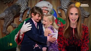 Our Faith Salie talks about her visits from Santa Claus through the years, and how even "grown-up kids" can feel the joy he spreads to children - and to all who yearn to believe. https://bit.ly/3YpEHdA | CBS Sunday Morning