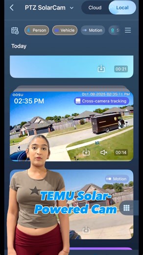 Vijeta Gupta on Instagram: "☀️ Got my Solar Camera straight from TEMU… @temu This little solar-powered security cam is affordable, easy to set up, and works so well. Crystal clear video, motion alerts, night vision and no wires because… solar power! 😍🔐 Honestly TEMU never misses… quality + crazy good prices = I’m obsessed. 🧡✨ Click link 🔗 in bi0! #temuhaul #temufinds #temucodes #viral #trending #home #temuhome #temu #temufinds #temuhauls #temuobsessed #ilovetemu #temugoodies #temudeals #temu