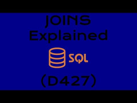 SQL JOINS Explained (D427)
