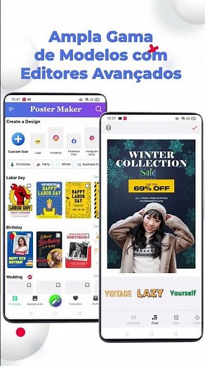Criador de Pôsteres | Crie Pôsteres, Panfletos e Banners Incríveis em Minutos!