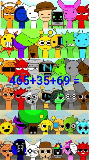 SPRUNKI SPRUNCI PYRAMIX LOOK VS PARANORMAL SPRUNKI #sprunki #incredibox #roblox #sprunkimod