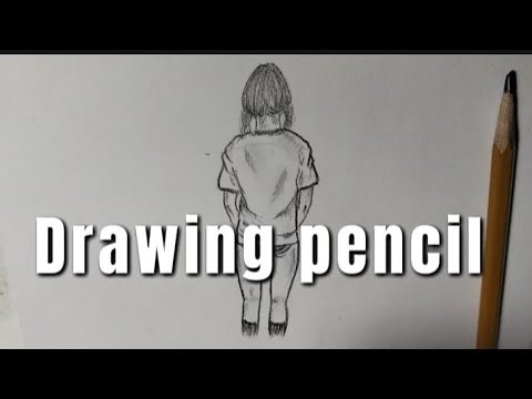 How to drawing pencil female./ Pencil drawings techniques female