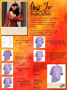 How to Shade Clothes - ibisPaint