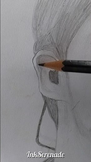 How to draw Suho from EXO♥️ #sketch #easy #InkSerenade #art #shorts