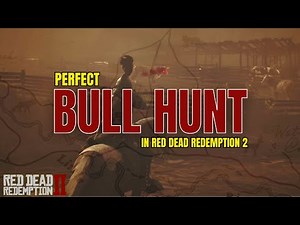 RDR2: Perfect Bull Hunt Guide | For Outfits | Red Dead Redemption 2 2025 Gameplay