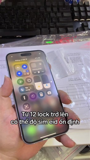 Hướng Dẫn Độ Sim EID Trên iPhone 12 Lock