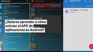 Cómo extraer el APK de aplicaciones en Android