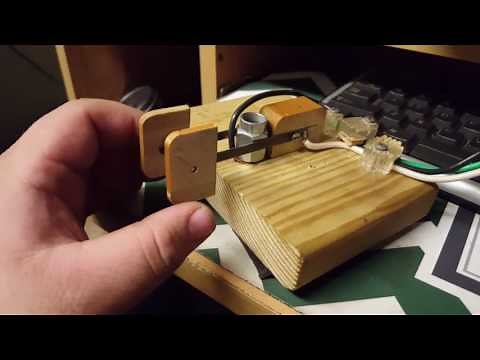 DIY homemade Iambic Morse code (CW) key