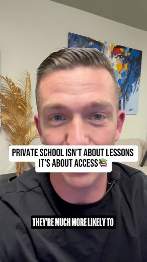 It’s not just education. It’s mindset, network, and opportunity. Who your child grows up around shapes their future. 👇 #wealthmindset #networkisnetworth #mindsetmatters #successenvironment #generationalwealth | Steve Doran