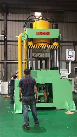 800 ton cold extrusion hydraulic press # Chinese hydraulic press # cold forging press #machine