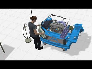 IPS IMMA simulation of headlamp assembly