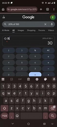 You don’t need a calculator app. Google can solve equations instantly. #absolutevalue #technology
