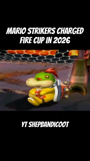 Mario Strikers Charged Fire Cup in 2026 🔥 #mariostrikers
