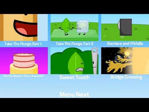 BFDI DVD Disc 1 Episodes (BFDI 1a-BFDI 5)