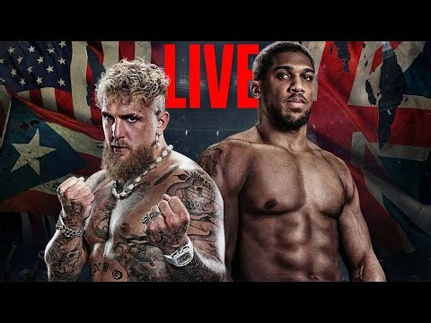 JAKE PAUL vs ANTHONY JOSHUA | LIVE STREAM COVERAGE