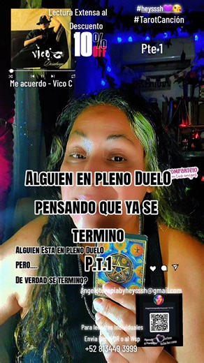 Parte 1. Alguien esta en Duel0 pero será cierto q ya te perdió? #tarotcanción #heysssh💜😘 #ventaquincenal #LecturaExtensa #meacuerdovicoc Si quieres aprovechar la promo manda Dm al Wsp 52 8134493999 al Qr. o al correo Angeloterapiabyheysssh@gmail.com
