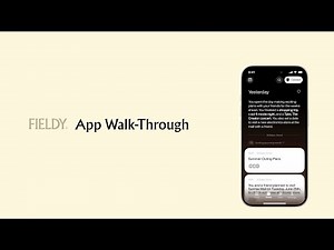 Fieldy - App Walkthrough
