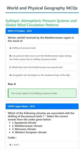 Atmospheric Pressure Systems and Global Wind Circulation Patterns