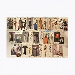 VTG Vogue Designer Patterns U Pick Vogue 1449 1476 1623 1643 1858 1956 2013 2069 2135 2172 2321 2433 2490 Size Range 8 - 18 Miyake Dior - Etsy