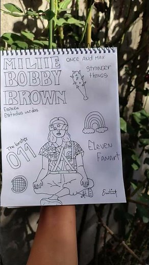 Dibujando a Eleven de Stranger Things ✏️