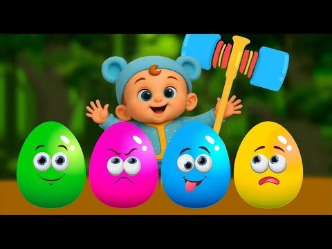 Surprise Eggs Kids Songs | Lala Loops Cartoon Nursery Rhymes & Kids Songs