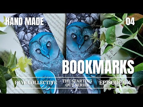 How to Make Bookmarks | Full-Time Artist Journey Ep. 4