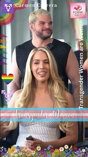 Carmen Carrera – Beautiful Male to Female Trans Woman 👑🏳️‍⚧️ #shorts #transgender #viral