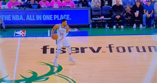 27K views · 8.4K reactions | @fbidirectorkash I smell Gambling Giannis took the train  no whistle  8 step Euro step | Theloopyblogger | Facebook