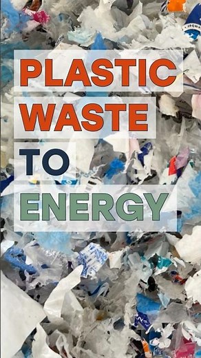 Transform plastic waste into clean energy! #wastetoenergy #plasticwaste #gasification