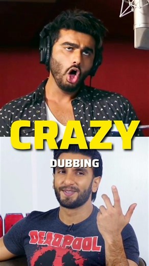 Actors Nextlevel DUBBING 🔥 #shorts #ranveersingh