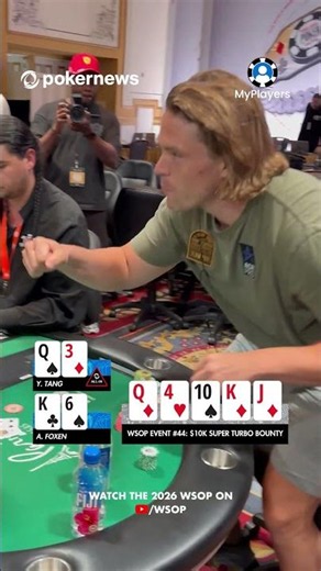 ALEX FOXEN WINS BRACELET #4 #wsop2026 #pokernews