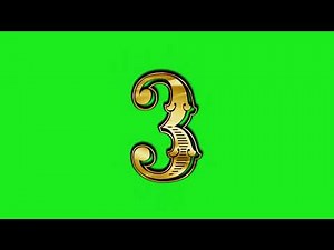 4K Countdown Timer 10 to 0 | Green Screen Background | Cinematic Voice FX | Free Download