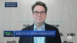 Adecco seeing some strong signs of growth returning, CFO says