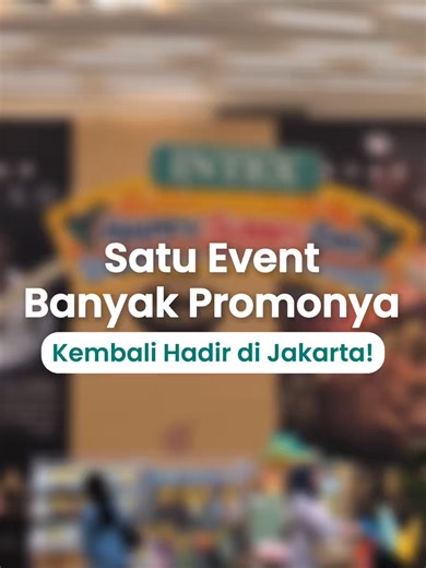 Event promo INTEX kembali hadir di Gandaria City. Aksesoris renang mulai 15 ribuan, kasur angin INTEX harga spesial, dan kolam renang Above Ground Pools juga sedang promo. Datang ke: Mini Atrium Gandaria City Lt. 2 20 Januari – 8 Februari 2026 Jangan sampai kelewatan. #IntexIndonesia #PromoIntex #GandariaCity #KasurAnginIntex #KolamRenangIntex