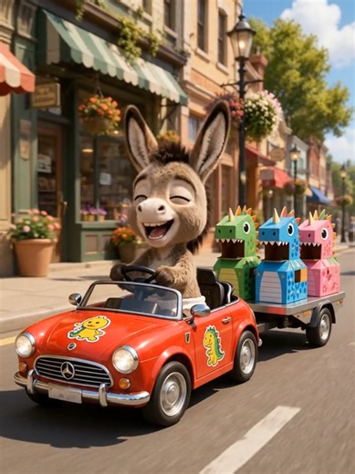 Cute, Funny and Fun Donkey Video Cartoon Animation for Kids ✨️ #cute #fun #cartoon #animation #kids