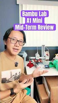 Bambu Lab A1 Mini Mid-Term Review (182 Hours Print Time) #a1mini #3dprinter