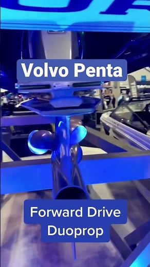Volvo Penta Forward Drive with Dual Propeller Duoprop for any boat #volvopenta #boat #marine
