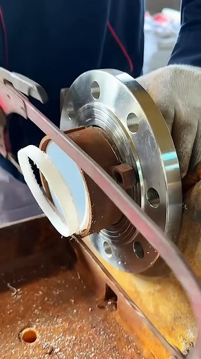 10K views · 44 reactions | The flanging process of PTFE pipes- Good tools and machinery make work easy #shortsfeed #wood | Wood girl Master | Facebook