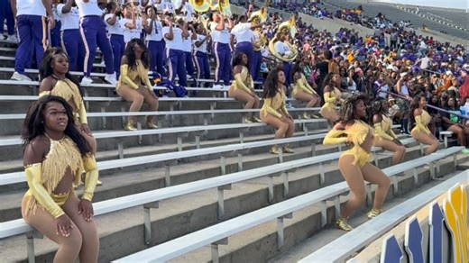 The World Renowned Golden Girls of Alcorn State University on Instagram: "Zero Quarter 🔥🔥🔥 #worldrenowned #alcornstateuniversity #forevergolden #worldrenownedgoldengirls #hbcupride #hbcudancers #swacdancers #alcorn #alcornstate #alcornstategoldengirls #alcornggs #alwaysalcorn #asugoldengirls #fyp #explore #explorepage #hbcutiktok #hbcutiktokchallenge #foryoupage #jfy #exploremore #hbcuproud #hbcubands #explorepage #explore #foryoupage 🎥 @drkeciaashley"