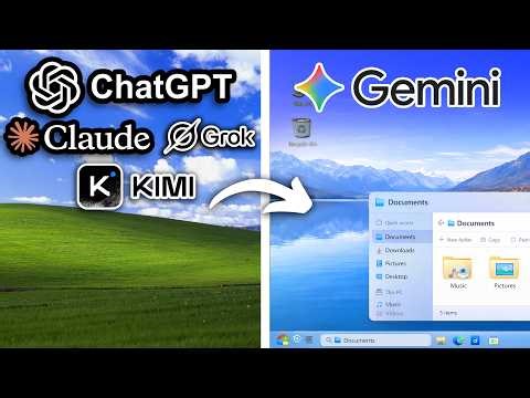 5 AIs WORK TOGETHER to Build WINDOWS XP From Scratch