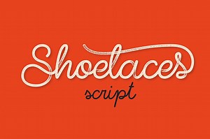 Shoelaces font, a Script Font by Gleb Guralnyk