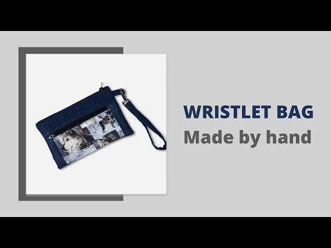 DIY. How to Sew a Stylish Wristlet Mini Bag Step by Step Tutorial