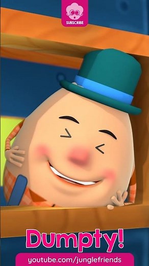 Humpty Dumpty - Shorts - Jungle Friends Nursery Rhymes and Kids Song