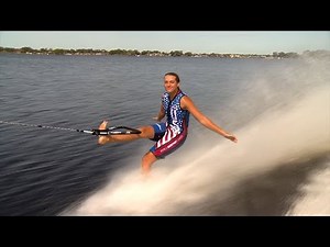 Barefoot water-skier makes waves with historic Cypress Gardens water ski team