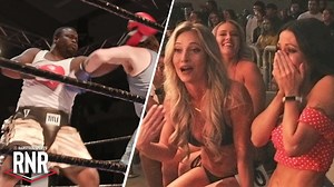 The Real Deal farts in the ring, leaving everyone including the ring girls in a state of nausea at RNR 8 in Welch, WV. | Rough N' Rowdy Brawl